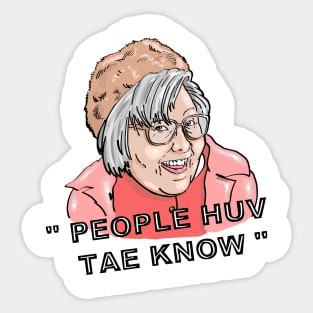 Isa Still Game Sticker